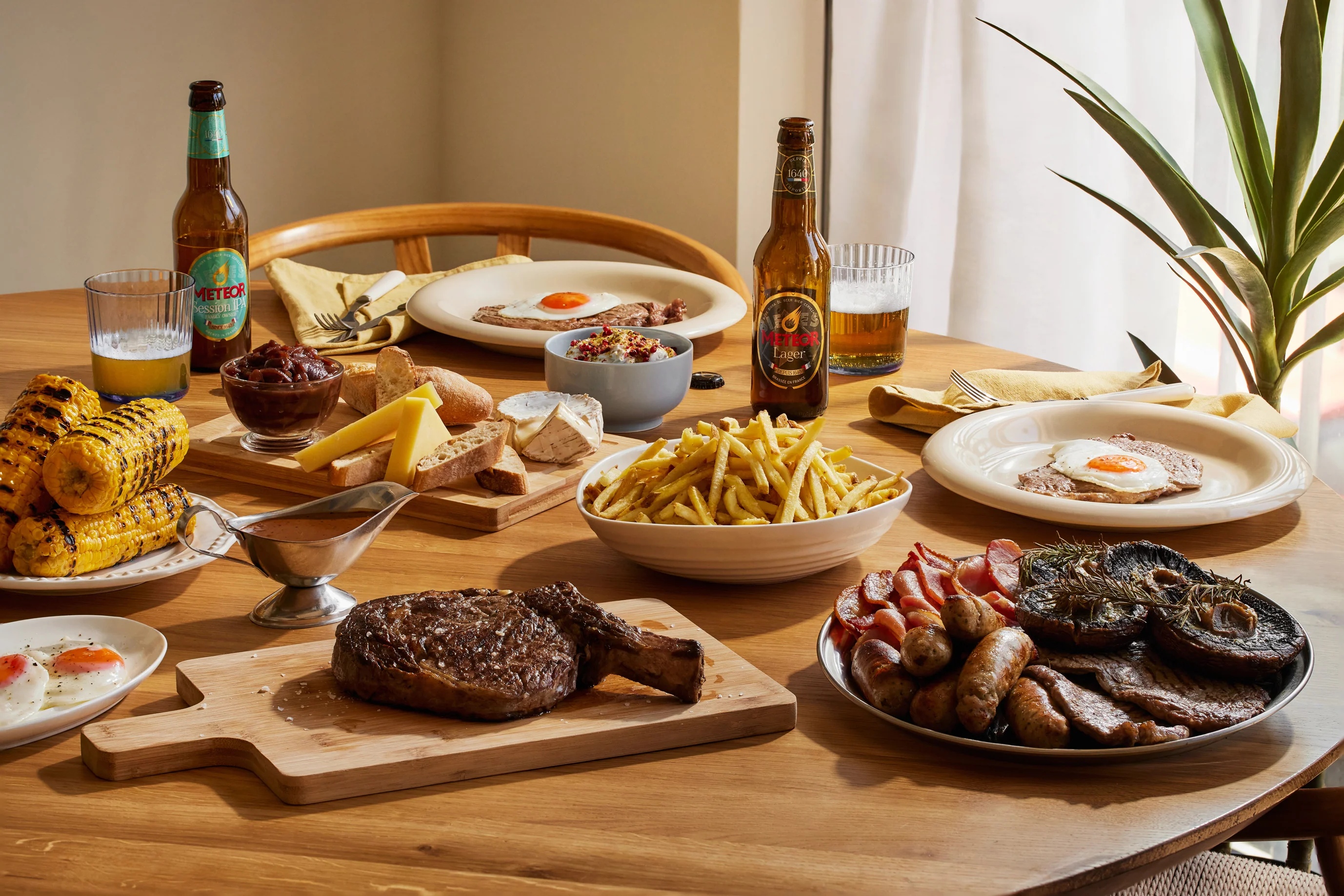 Elegant French Dining, Delivered Home
